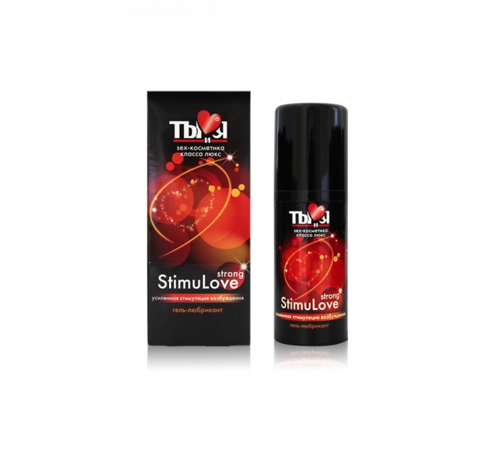 ГЕЛЬ-ЛУБРИКАНТ "STIMULOVE STRONG" ФЛАКОН - ДИСПЕНСЕР 50Г