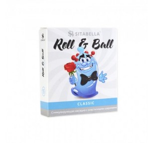 НАСАДКА СТИМУЛИРУЮЩАЯ SITABELLA R&B КЛАССИКА 4 шарика 