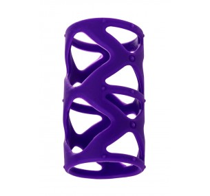 НАСАДКА НА ПЕНИС TOYFA A-TOYS , СИЛИКОН, ФИОЛЕТОВЫЙ, 7,5 СМ