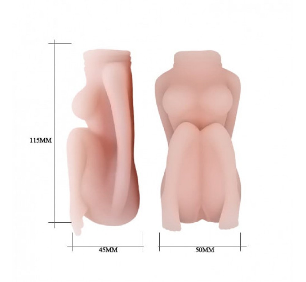 Мастурбатор в виде миниатюрной девушки