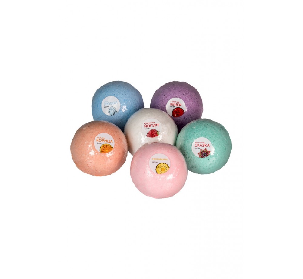 БОМБОЧКА ДЛЯ ВАННЫ.-"Клубничный йогурт'.Арт.690766