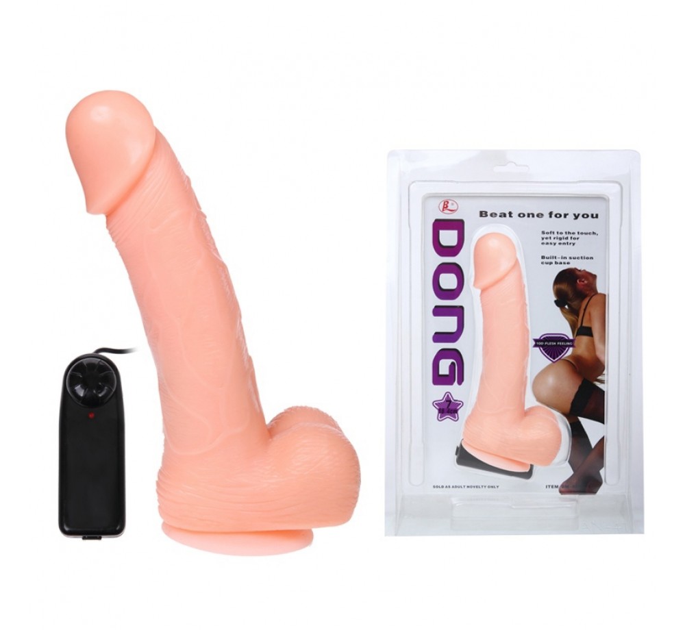 Вибромассажер на присоске с пультом управления