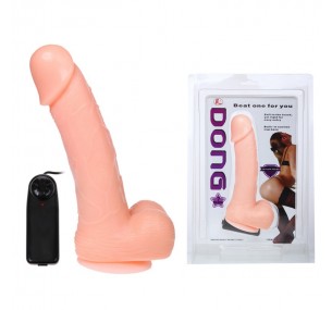 Вибромассажер на присоске с пультом управления 