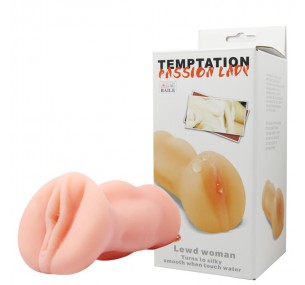 МАСТУРБАТОР С ТЕХНОЛОГИЕЙ ВЫРАБОТКИ ЛУБРИКАНТА