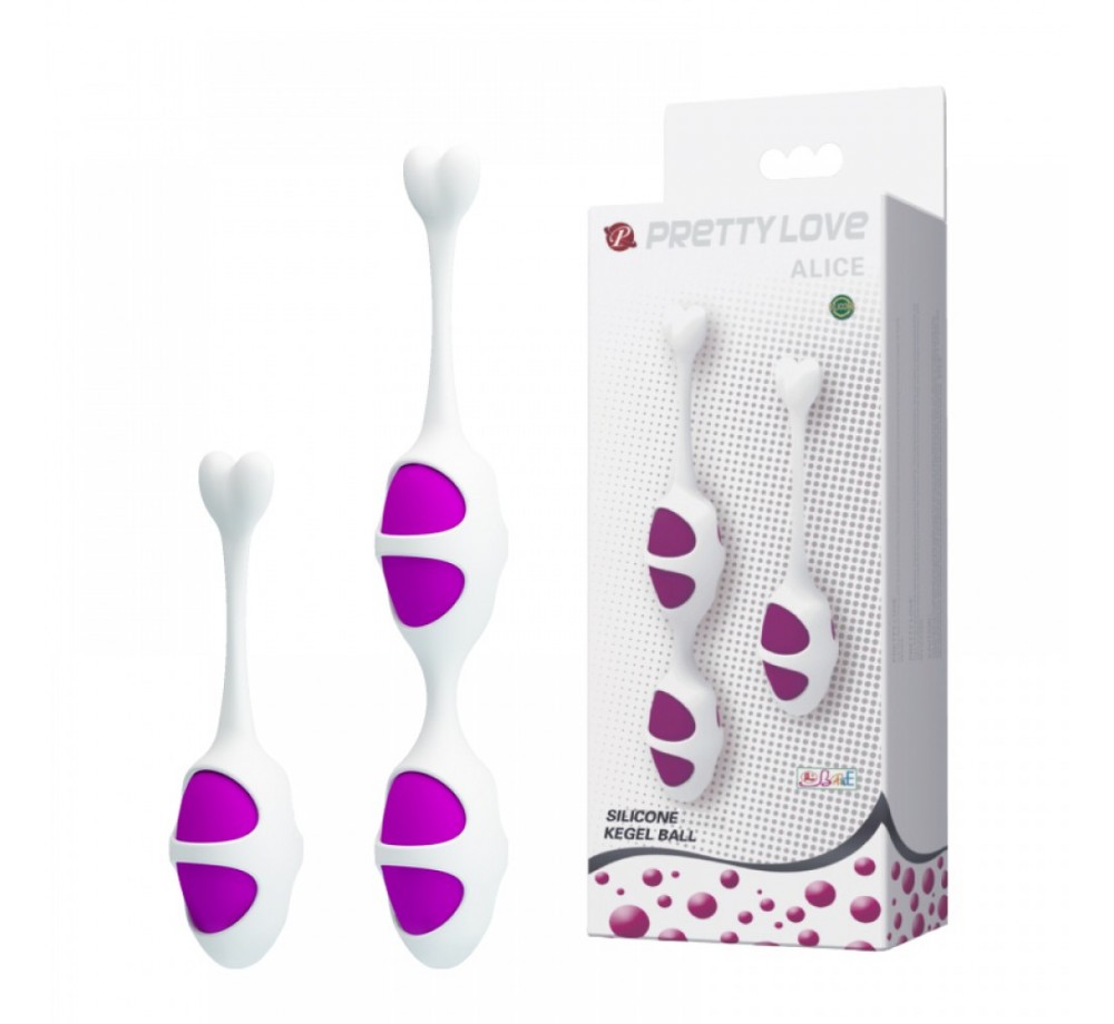 Вагинальные шарики из силикона «Alice» 