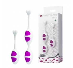 Вагинальные шарики из силикона «Alice»  