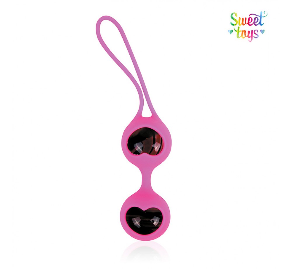 ШАРИКИ ВАГИНАЛЬНЫЕ D 33 мм, вес 75 г, цвет розовый 