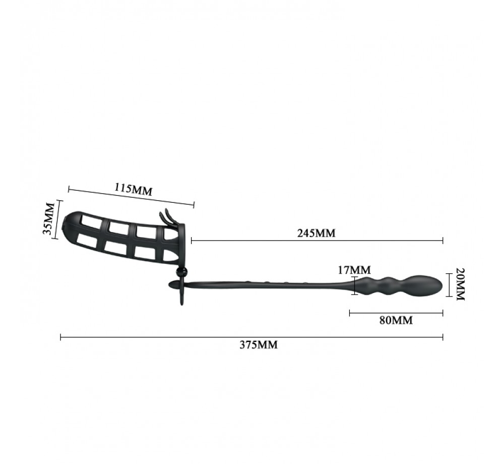 НАСАДКА С АНАЛЬНЫМ СТИМУЛЯТОРОМ 