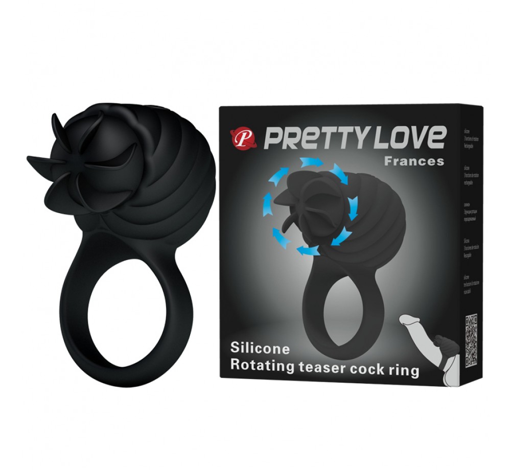 Виброкольцо на пенис с ротацией Frances Pretty Love