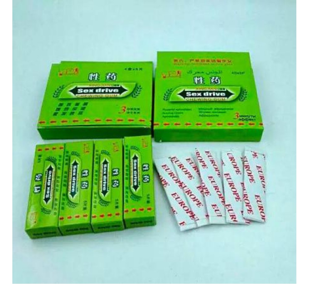 жвачка возбуждающая "Sex Drive"