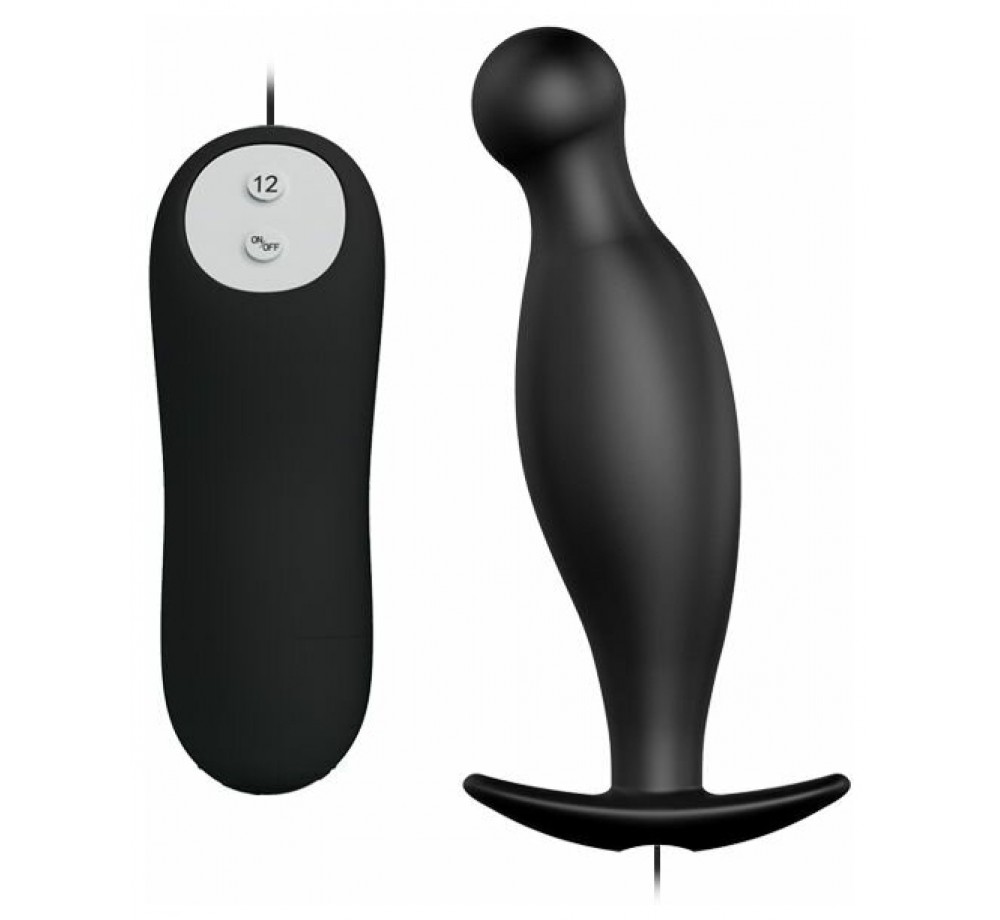Pretty love Анальный вибромассажер с пультом управления BI-040036 11.7 см