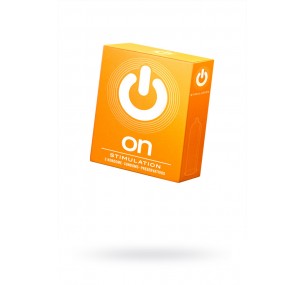 ПРЕЗЕРВАТИВЫ ''ON)'' STIMULATION №3 - С ТОЧКАМИ (ШИРИНА 54MM) 