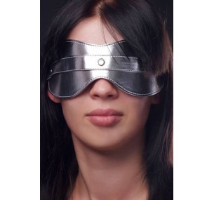 Серебристая маска на глаза. 