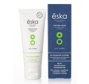 Лубрикант на водной основе Ёska Летняя ночь с экстрактами василька и мелиссы, 75 мл, арт 199106 