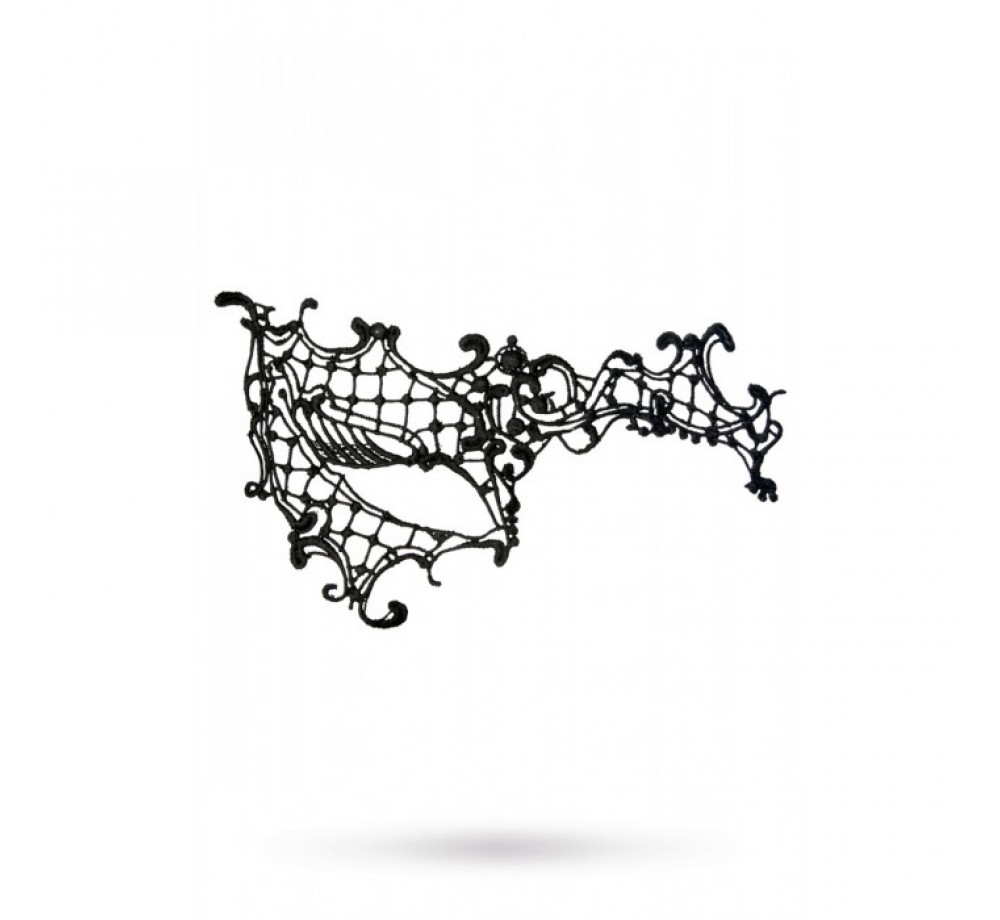 МАСКА НИТЯНАЯ TOYFA THEATRE «АСИММЕТРИЯ», ТЕКСТИЛЬ, ЧЕРНАЯ