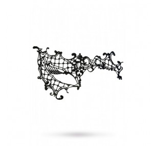 МАСКА НИТЯНАЯ TOYFA THEATRE «АСИММЕТРИЯ», ТЕКСТИЛЬ, ЧЕРНАЯ 