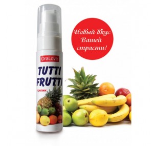 ГЕЛЬ "TUTTI-FRUTTI ТРОПИК" серии "OraLove" 30г 