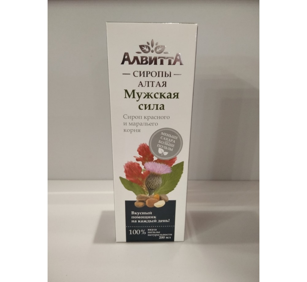 Сироп АЛТАЯ  Мужская Сила 