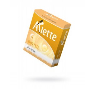 ПРЕЗЕРВАТИВЫ ''ARLETTE'' №3, DOTTED ТОЧЕЧНЫЕ 3 ШТ. 