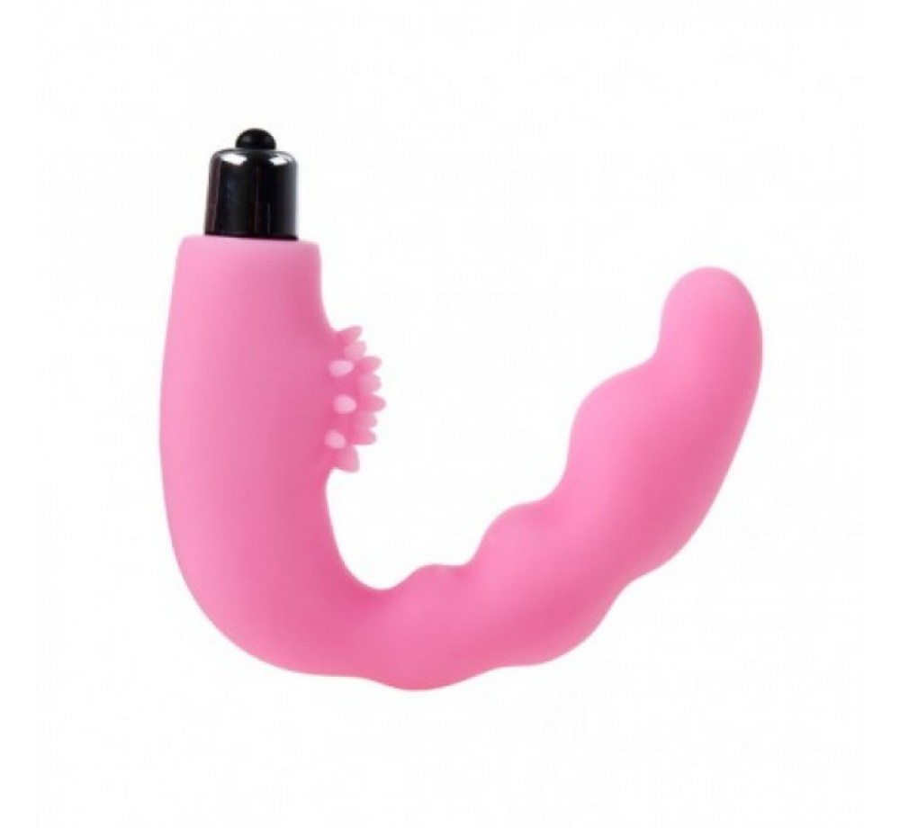 ВИБРОМАССАЖЕР ДЛЯ СТИМУЛЯЦИИ КЛИТОРА И ТОЧКИ G РОЗОВЫЙ
