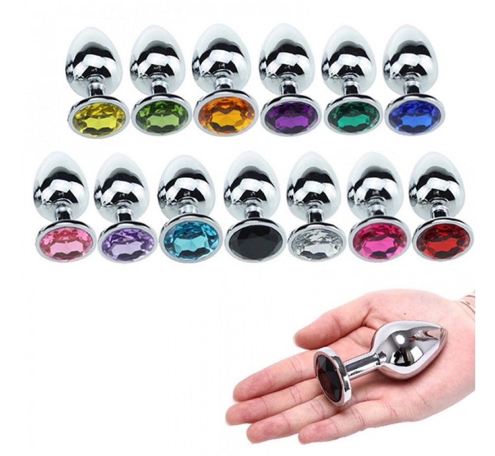 ВТУЛКА МЕТАЛЛ, РАЗМЕР- S.M. L. ЦВЕТ СТРАЗА В АССОРТИМЕНТЕ