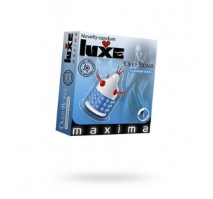 ПРЕЗЕРВАТИВЫ LUXE MAXIMA ГЛУБИННАЯ БОМБА №1, арт 616/1