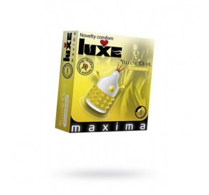 ПРЕЗЕРВАТИВЫ LUXE MAXIMA ЖЕЛТЫЙ ДЬЯВОЛ №1, 1 ШТ