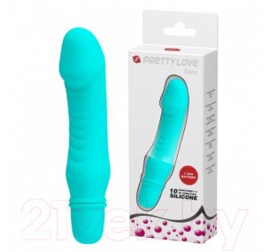 Мини-вибратор Stev бирюзовый BI - 014510 - 3