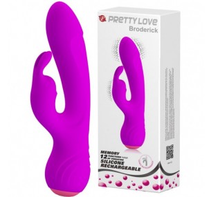 Baile Вибратор силиконовый Broderick 17.9 см, BI-014644